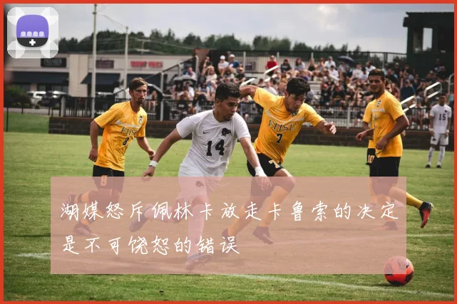 湖媒怒斥佩林卡放走卡鲁索的决定是不可饶恕的错误